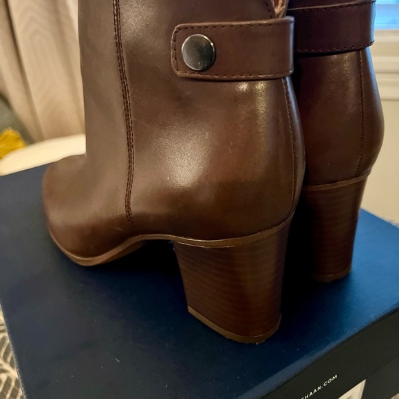 Cole Haan Brown Ankle Booties - Picture 3 of 7